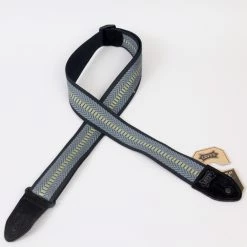 Levys Guitar Accessories Levy's Leatheres Pelham Weave Guitar Strap | Blue/Green/Navy