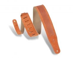 Levys Levy's Leathers Floret Emboss Guitar Strap | Copper