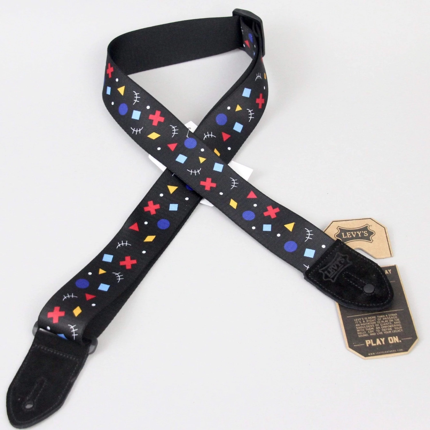 Levys Levy's Leathers Rad Strap Guitar Strap | MP2-002 Guitar Accessories 3 Levys Levy's Leathers Rad Strap Guitar Strap | MP2-002 Guitar Accessories