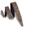 Levys Guitar Accessories Levy's Leathers Rebel Series Distressed Guitar Strap | MG317BOG-BRN