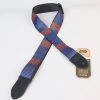 Levys Guitar Accessories Levy's Leathers Tribal Chevron Guitar Strap | Black/Blue/Red