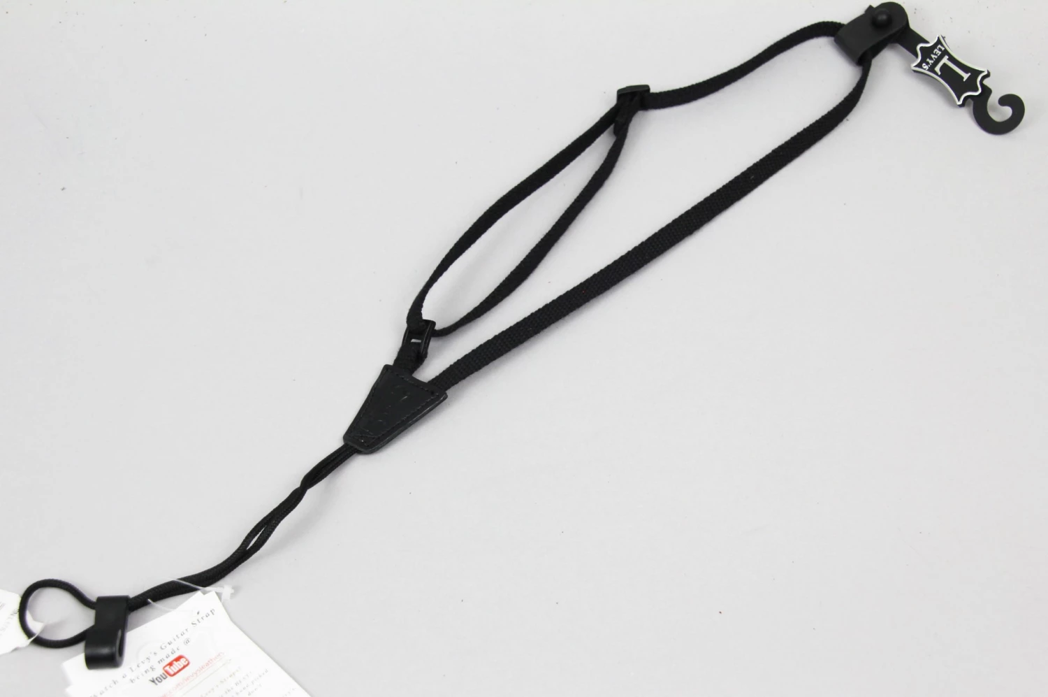 Levys Levy's M22-BLK Classical Guitar & Ukulele Strap Guitar Accessories 3 Levys Levy's M22-BLK Classical Guitar & Ukulele Strap Guitar Accessories