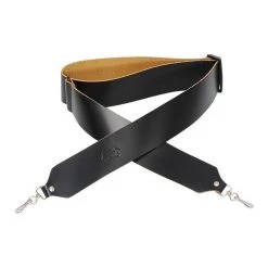 Levys Levy's M9-BLK Genuine Leather Banjo Strap Straps