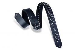 Levys Guitar Accessories Levy's Rebel Series Guitar Strap | Black