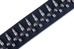 Levys Guitar Accessories Levy's Rebel Series Guitar Strap | Black