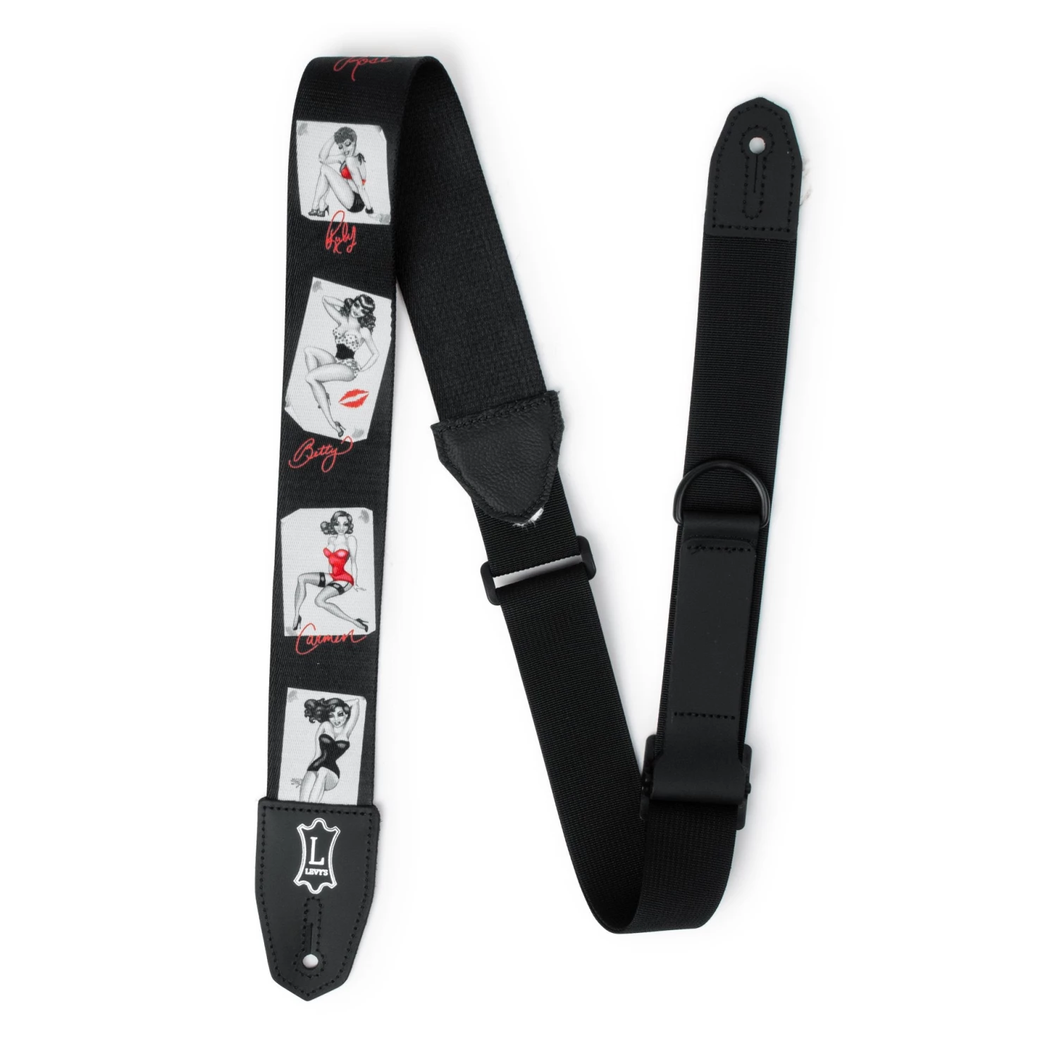 Levys Levy's Right Height Sublimation Guitar Strap | Pin Up Guitar Accessories 3 Levys Levy's Right Height Sublimation Guitar Strap | Pin Up Guitar Accessories