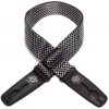 Lockit Lock-It Polypro Series 2" Guitar Strap | White Checker Guitar Accessories 2 Lockit Lock-It Polypro Series 2" Guitar Strap | White Checker Guitar Accessories