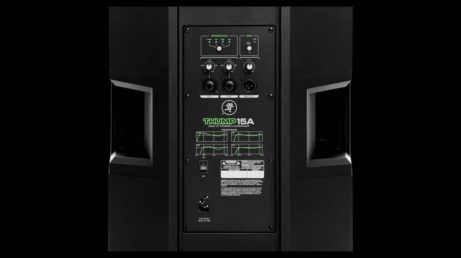 Speaker / Subwoofer Mackie Thump15A 1300W 15-inch Powered PA Speaker 7 Speaker / Subwoofer Mackie Thump15A 1300W 15-inch Powered PA Speaker