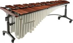Majestic Reflection 5.0 Octave Rosewood Marimba | White