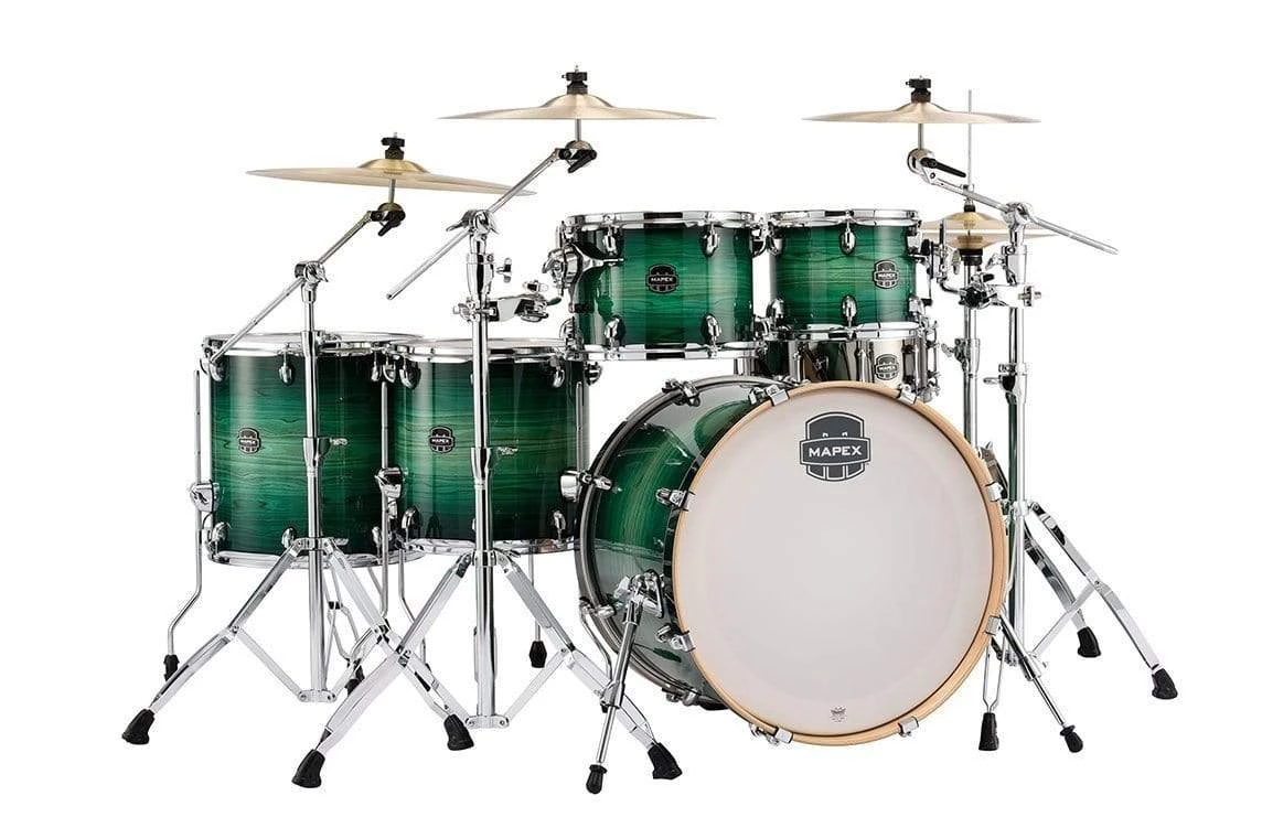Acoustic Drums Mapex Armory 6-Piece Studioease Fast Tom Shell Pack | Emerald Burst
