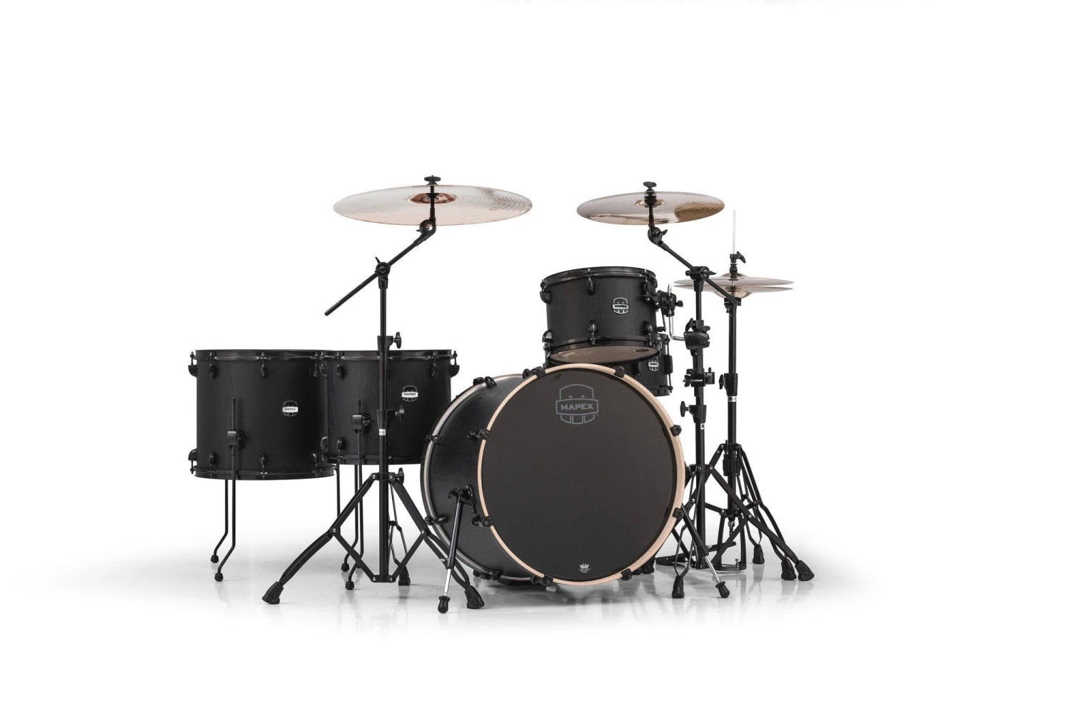Mapex MA528SF Mars Series 5 Piece Crossover Shell Pack Bloodwood 7 Mapex MA528SF Mars Series 5 Piece Crossover Shell Pack Bloodwood