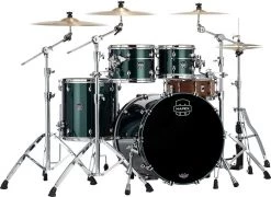 Mapex Saturn Evolution 4-Piece Shell Pack | Brunswick Green Acoustic Drums