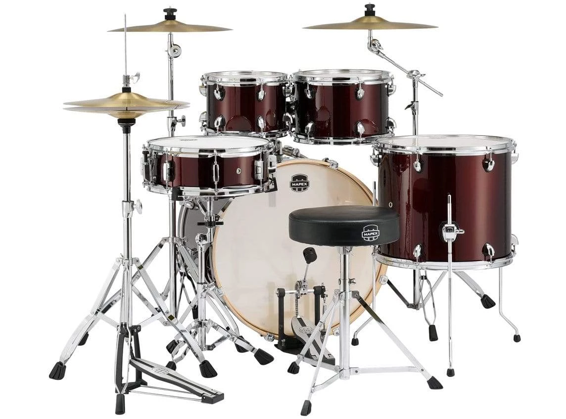 Mapex Special Edition Storm 5-Piece Drum Kit | Dark Red 4 Mapex Special Edition Storm 5-Piece Drum Kit | Dark Red