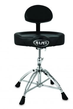 Mapex T770 Round Top Drum Thronew/Back Rest And 4 Legs Drum Hardware