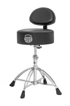 Mapex T770 Round Top Drum Thronew/Back Rest And 4 Legs Drum Hardware