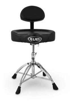 Drum Hardware Mapex T775 Saddle Top Drum Thronew/Back Rest And 4 Legs