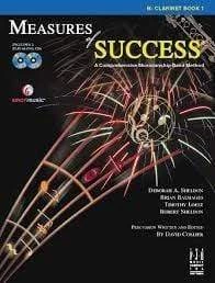 FJH Measures Of Success Clarinet Book 1 Method Books