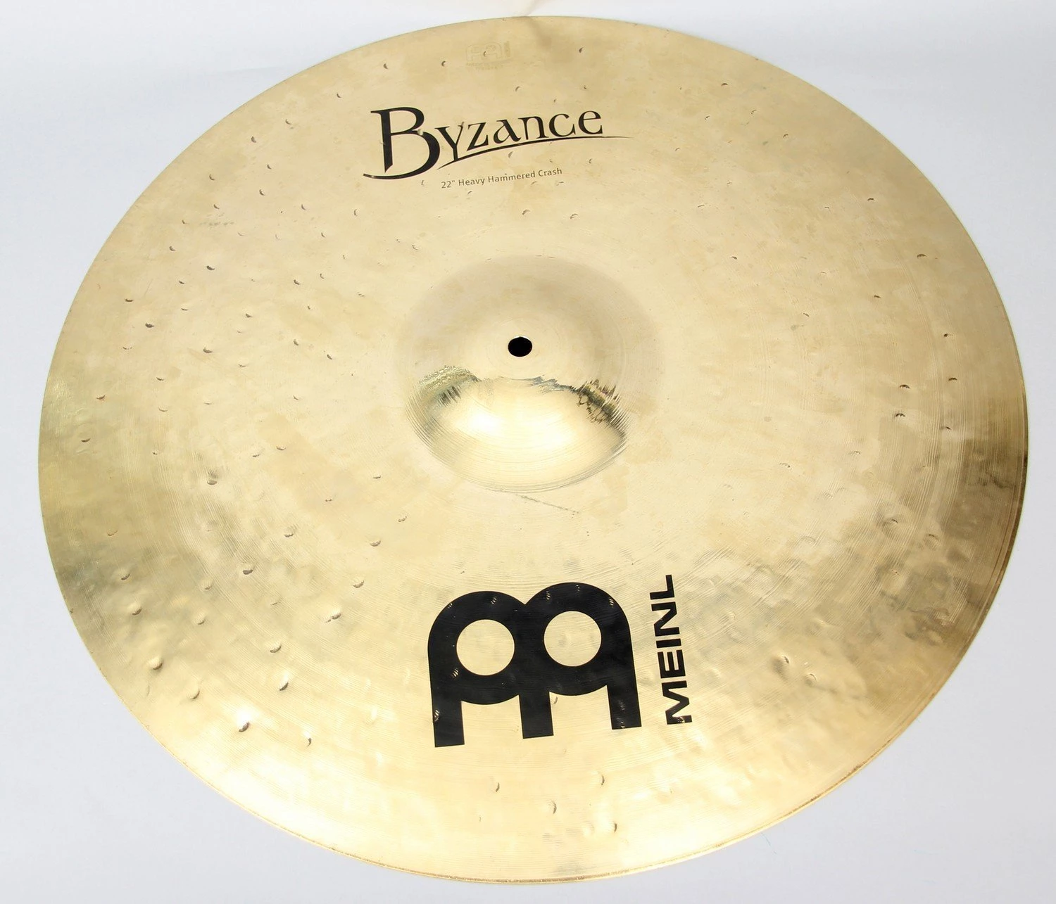 Meinl 22" Byzance Brilliant Heavy Hammered Crash Cymbal | B22HHC-B Cymbals 3 Meinl 22" Byzance Brilliant Heavy Hammered Crash Cymbal | B22HHC-B Cymbals