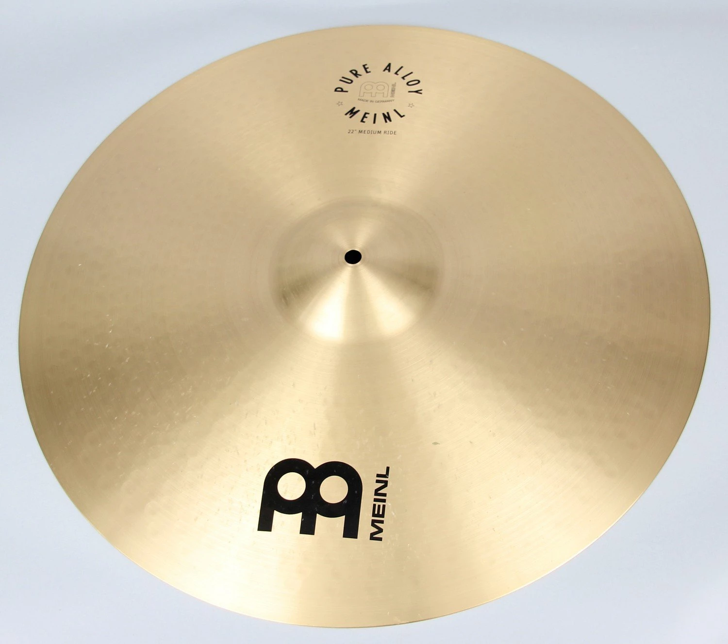 Meinl 22" Pure Alloy Medium Ride Cymbal | PA22MR Cymbals 3 Meinl 22" Pure Alloy Medium Ride Cymbal | PA22MR Cymbals