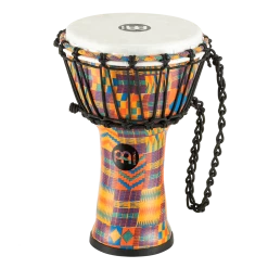 Meinl 7" Jr. Djembe, Kenyan Quilt | JRD-KQ World / Hand Percussion