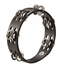 Meinl 8" Compact Tambourine | CTA2S-BK World / Hand Percussion