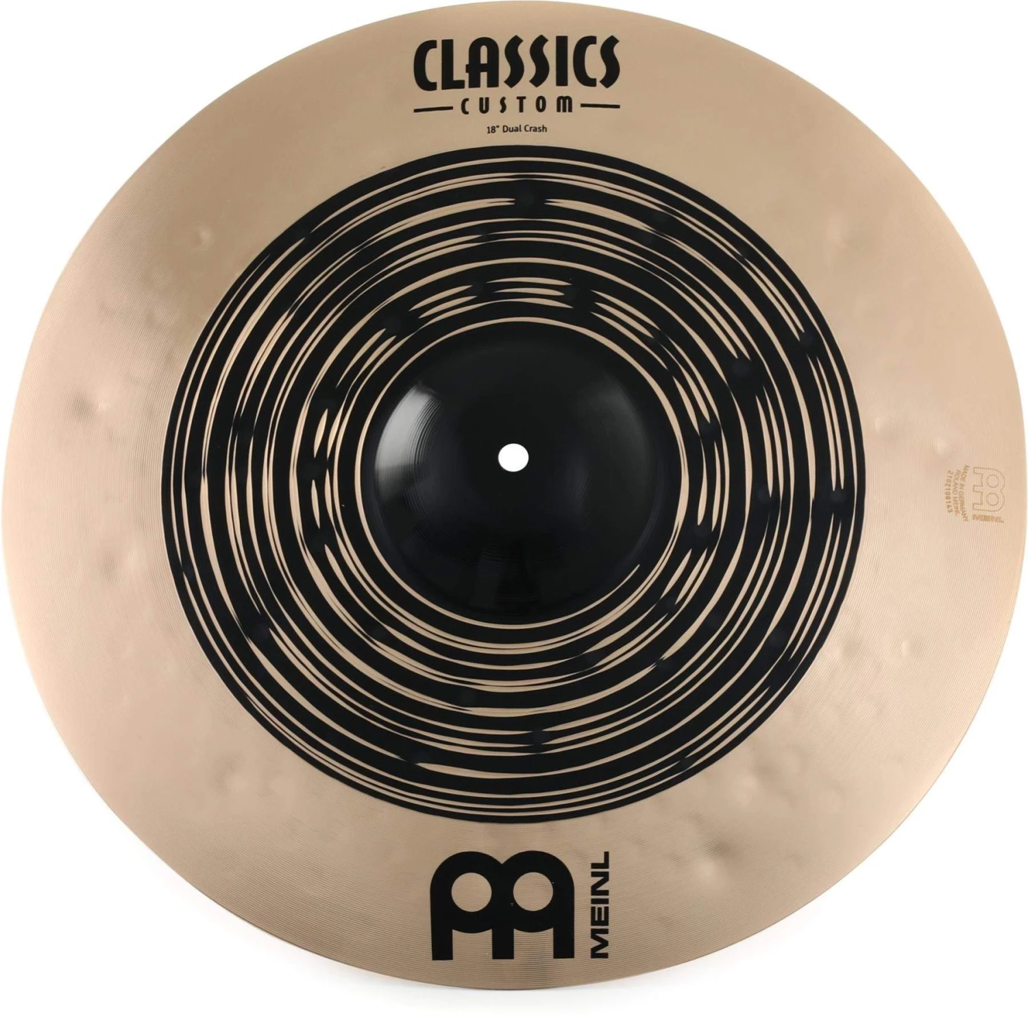 Meinl Classic Custom Dual 18" Crash Cymbals 3 Meinl Classic Custom Dual 18" Crash Cymbals