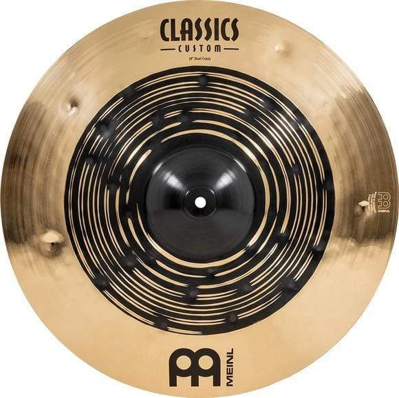Cymbals Meinl Classic Custom Dual 19" Crash 3 Cymbals Meinl Classic Custom Dual 19" Crash