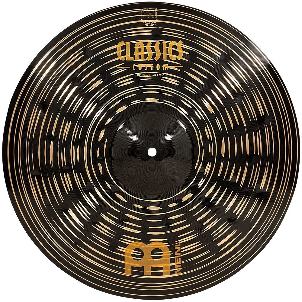 Cymbals Meinl Classics Custom Dark Heavy Crash | 18" 3 Cymbals Meinl Classics Custom Dark Heavy Crash | 18"