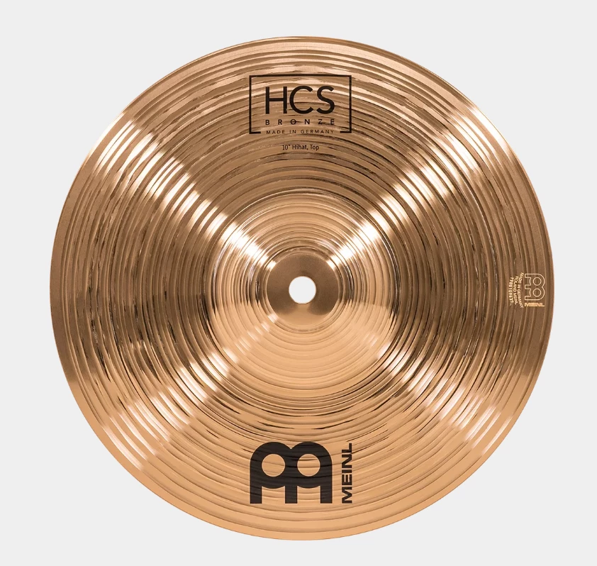 Meinl HCS Bronze Hihat | 10" Pair Cymbals 3 Meinl HCS Bronze Hihat | 10" Pair Cymbals