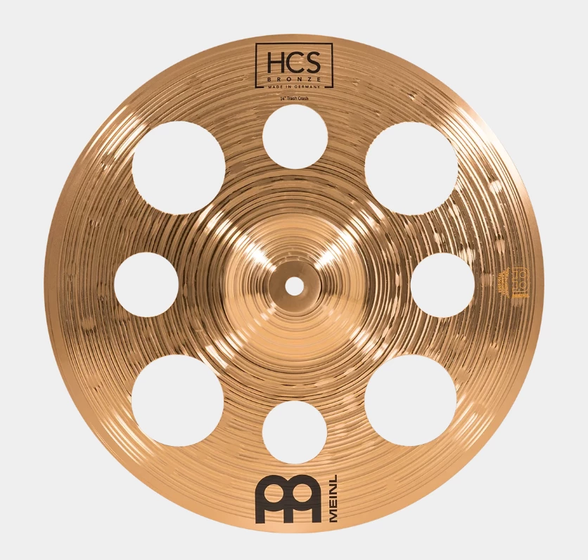 Cymbals Meinl HCS Bronze Trash Crash | 14" 3 Cymbals Meinl HCS Bronze Trash Crash | 14"