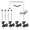Meinl Percussion Microphone Drumset Clamp Set Stands