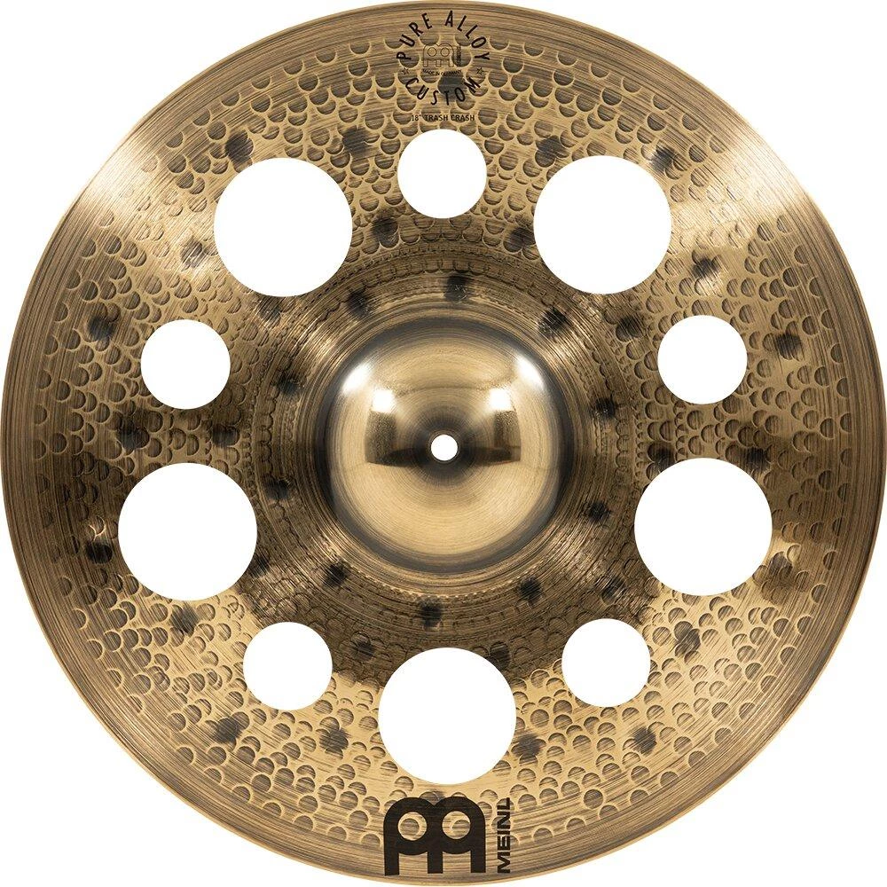 Meinl Pure Alloy Custom 18" Trash Crash Cymbal Cymbals 3 Meinl Pure Alloy Custom 18" Trash Crash Cymbal Cymbals