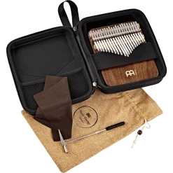 World / Hand Percussion Meinl Sonic Energy Solid Kalimba C Major 21-Notes, Black Walnut