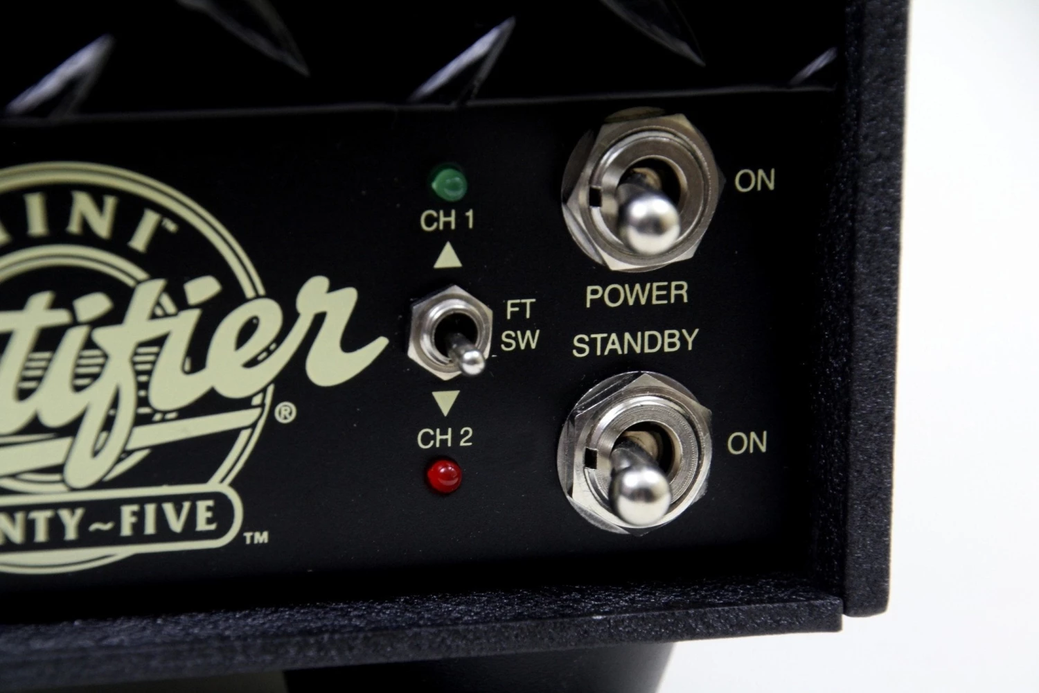 Mesa/Boogie Guitar Amplifiers Mesa Boogie Custom Mini Rectifier Twenty-Five | Blackout & Blue LED 8 Mesa/Boogie Guitar Amplifiers Mesa Boogie Custom Mini Rectifier Twenty-Five | Blackout & Blue LED