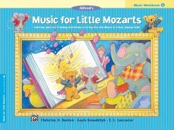 Alfred Publishing Music For Little Mozarts - Music Workbook Level 3 Piano Books