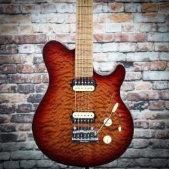 Guitar Music Man Axis Super Sport Roasted Amber Quilt