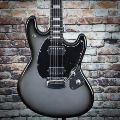 Music Man BFR Stingray The Governor Silver Burst Guitar