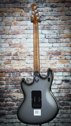 Music Man BFR Stingray The Governor Silver Burst Guitar