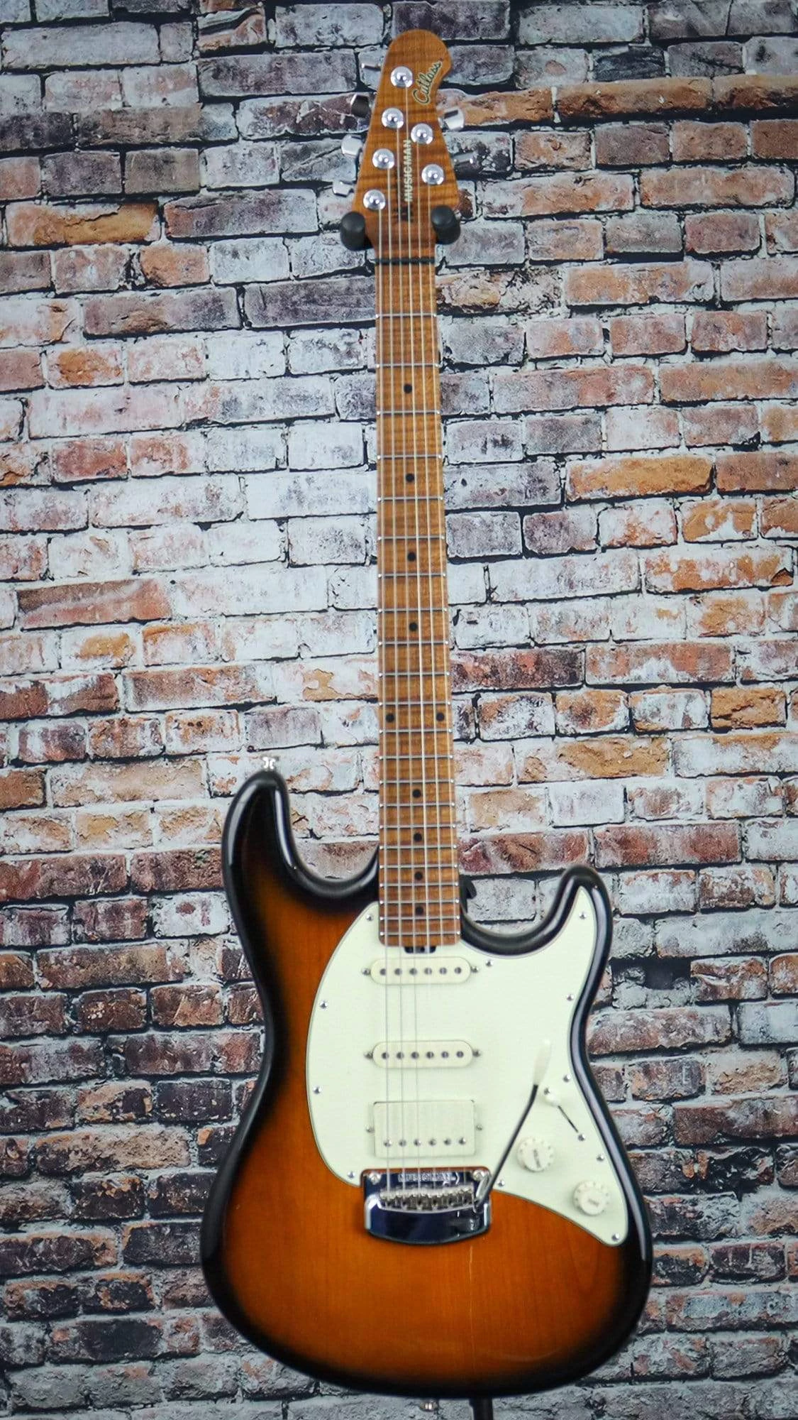 Music Man Cutlass HSS Electric Guitar | Vintage Tobacco 5 Music Man Cutlass HSS Electric Guitar | Vintage Tobacco