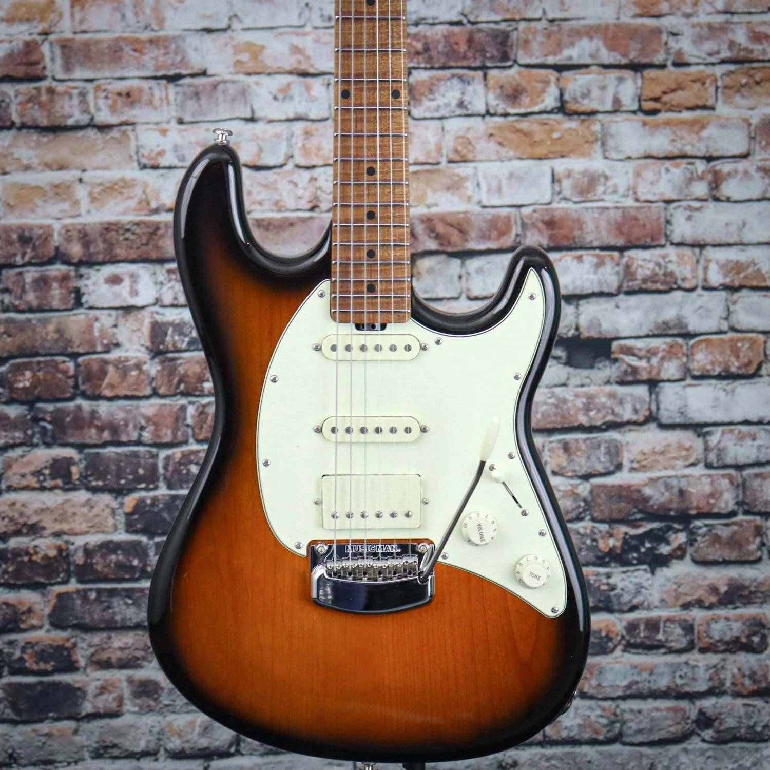 Music Man Cutlass HSS Electric Guitar | Vintage Tobacco 3 Music Man Cutlass HSS Electric Guitar | Vintage Tobacco