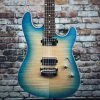 Music Man Sabre BFR Guitar | Blue Burst 2 Music Man Sabre BFR Guitar | Blue Burst