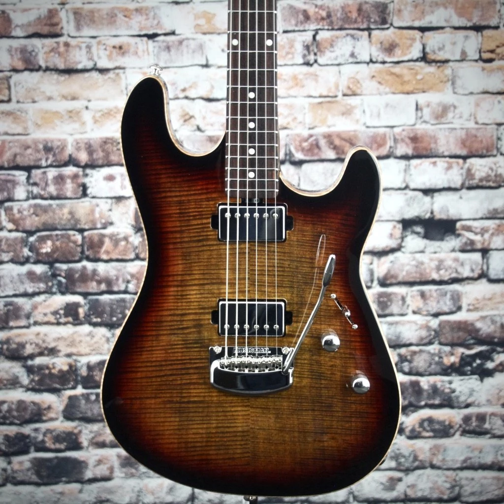 Music Man Sabre HH Guitar | Boujee Burst 3 Music Man Sabre HH Guitar | Boujee Burst