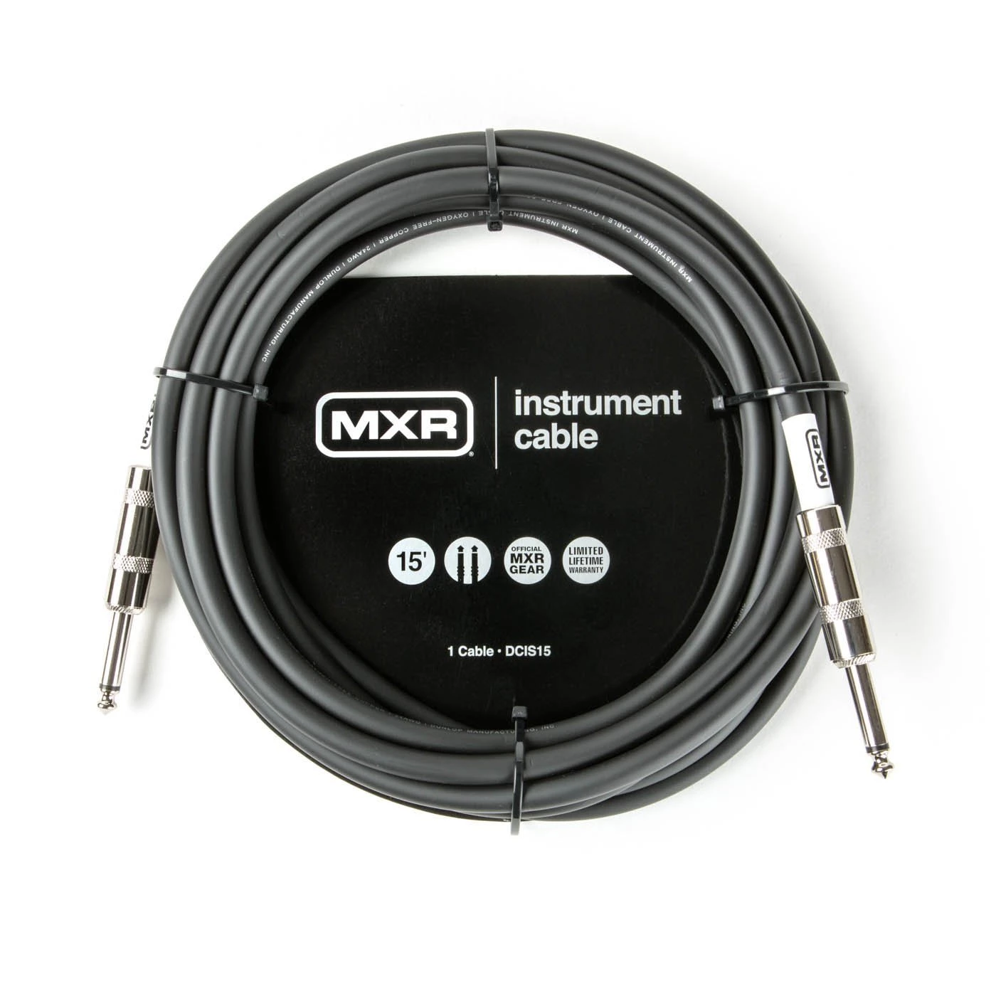 Dunlop MXR 15' Instrument Cable | DCIS15 Pro Audio Accessories 3 Dunlop MXR 15' Instrument Cable | DCIS15 Pro Audio Accessories