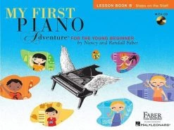 Hal Leonard Piano Books My First Piano Adventure - Lesson B With CD