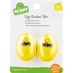 Nino Kids Percussion Egg Shaker Pair | Yellow Other Folk Instruments
