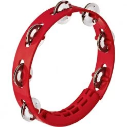Nino Nnio Percussion Compact ABS Tambourine | Red