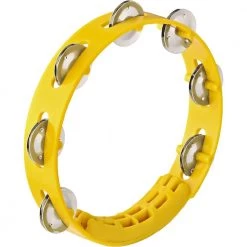 Nino Nnio Percussion Compact ABS Tambourine | Yellow