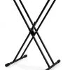 Nomad Stands NKS-K139 Double X-Style Keyboard Stand With Lever Action Keyboard Accessories