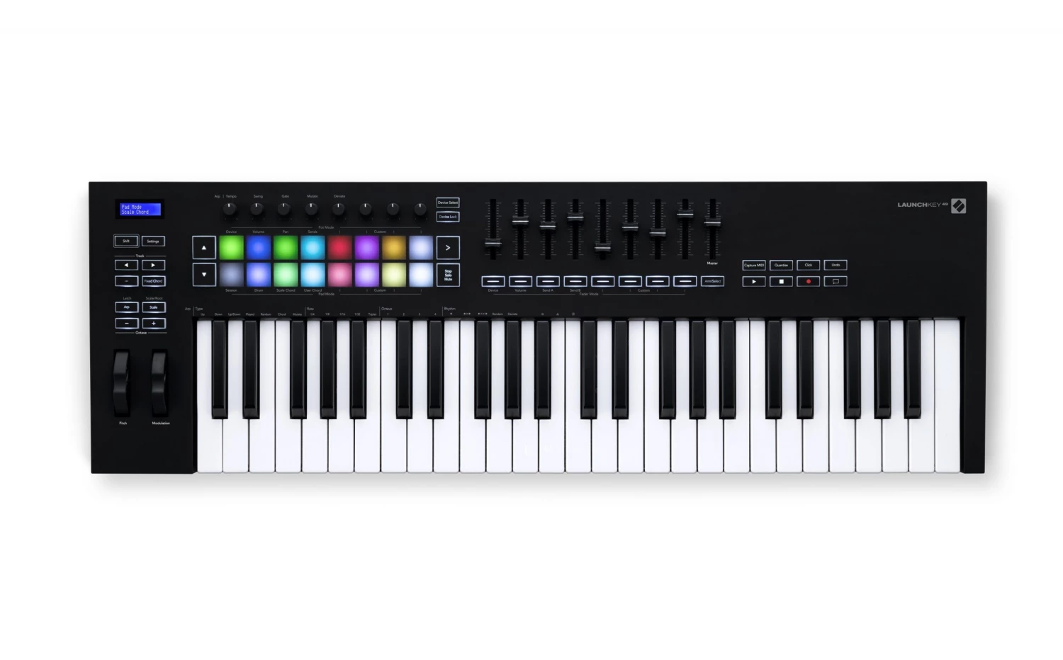 Novation Launchkey 49 MK3 Midi Controller Keyboard MIDI Controller 3 Novation Launchkey 49 MK3 Midi Controller Keyboard MIDI Controller