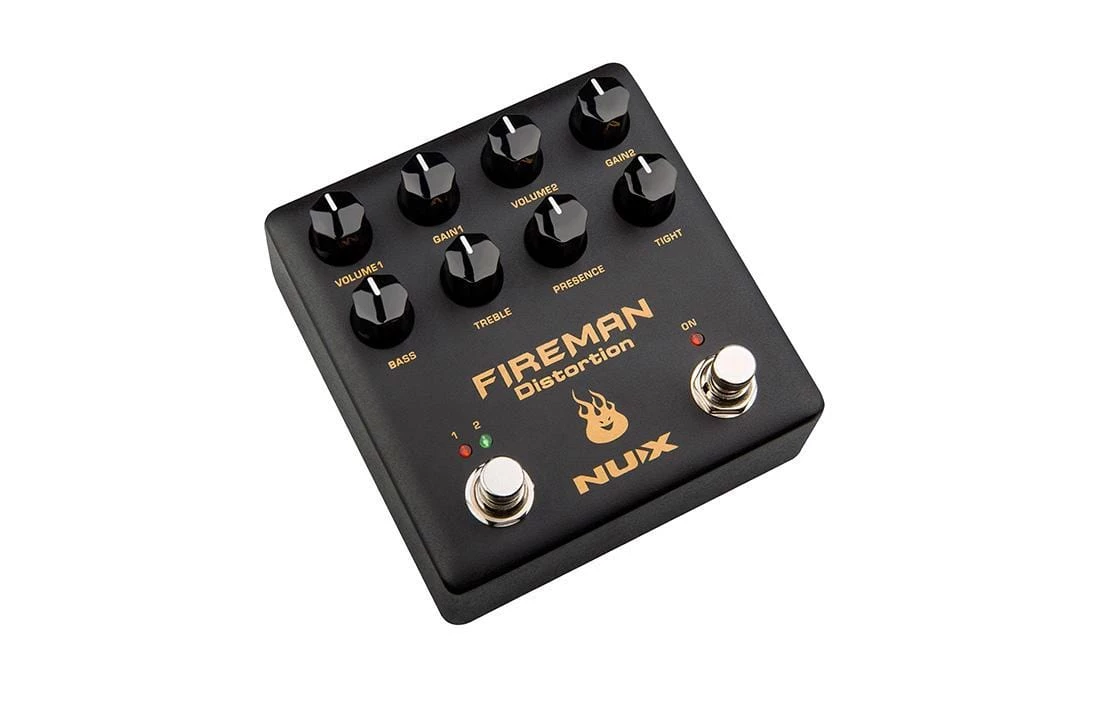 NU-X NUX Fireman Distortion Pedal 5 NU-X NUX Fireman Distortion Pedal